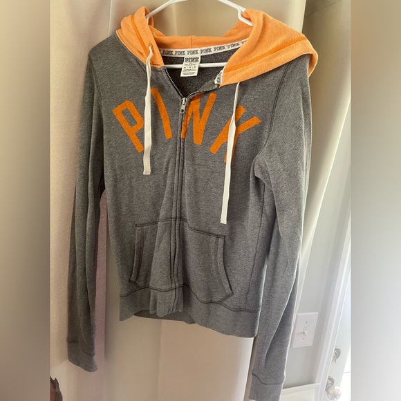 Victoria’s Secret Pink UT Zip up Jacket - Picture 1 of 3